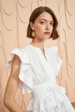 ULLA JOHNSON Florence Dress - Pristine 8 ULLA JOHNSON Florence Dress - Pristine -ULLA JOHNSON ULLA JOHNSON Florence Dress PRISTINE 0093