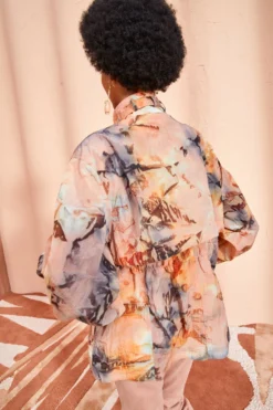 ULLA JOHNSON Giorgia Jacket - Fire Opal -ULLA JOHNSON ULLA JOHNSON Giorgia Jacket FIREOPAL 0057