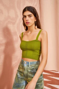 ULLA JOHNSON Giselle Top - Willow