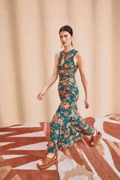 ULLA JOHNSON Gili Woven Leather Flatform - Sierra -ULLA JOHNSON ULLA JOHNSON Gwynne Dress DELPHINIUM 03 b2c1bdd5 6df1 4b2c 91c4 cc66ebf6f62e