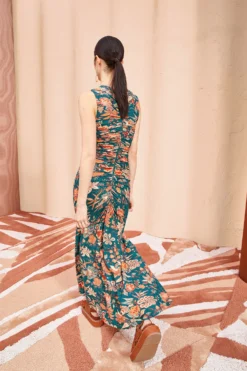 ULLA JOHNSON Gwynne Dress - Delphinium -ULLA JOHNSON ULLA JOHNSON Gwynne Dress DELPHINIUM 04