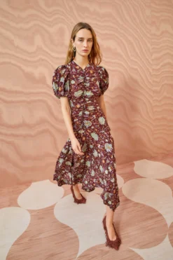 ULLA JOHNSON Heleen Dress - Heliotrope