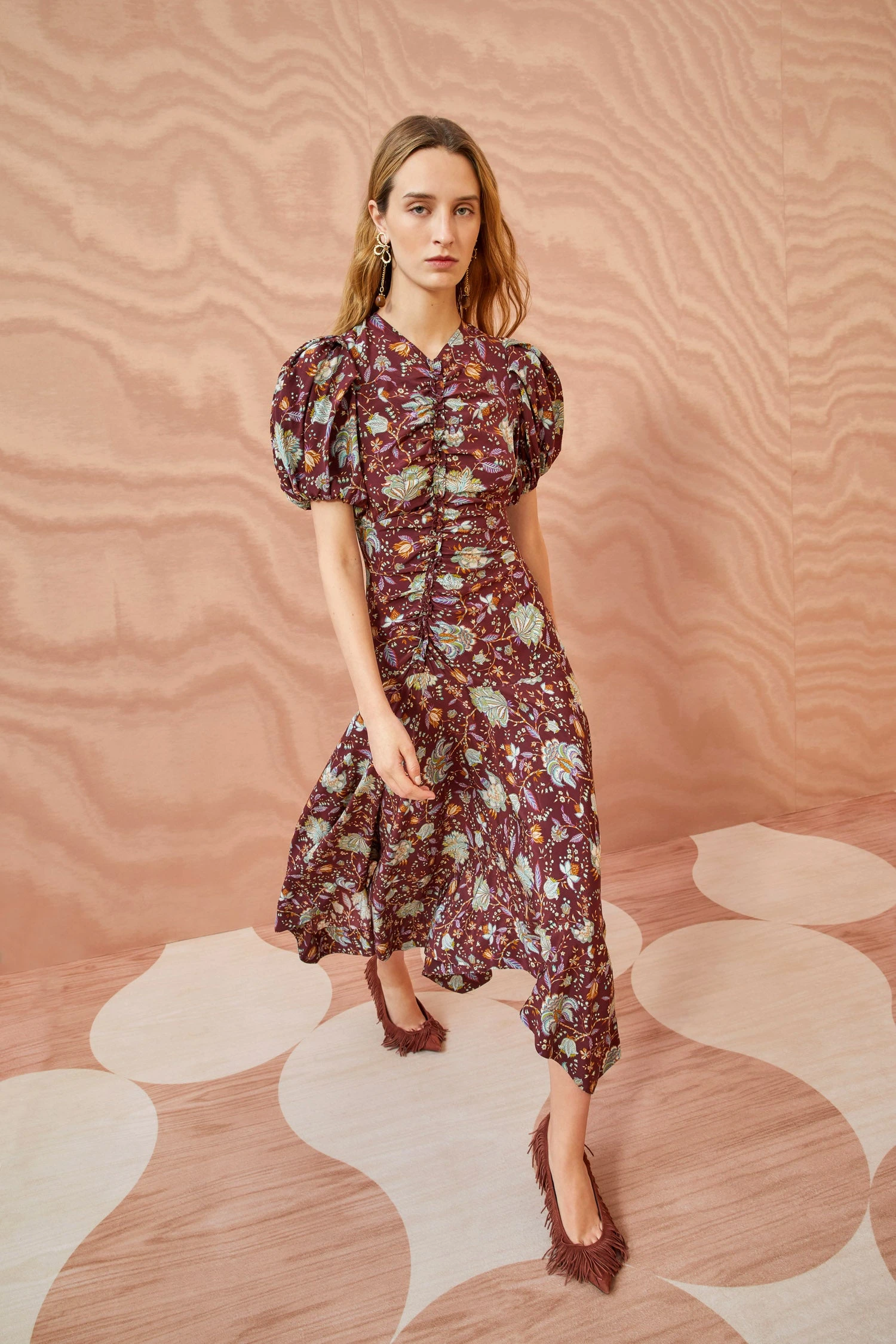 ULLA JOHNSON Heleen Dress - Heliotrope 1 ULLA JOHNSON Heleen Dress - Heliotrope