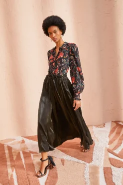 ULLA JOHNSON Irvette Skirt - Noir