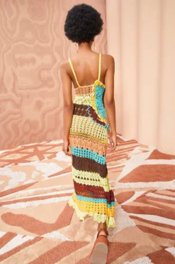 ULLA JOHNSON Isolda Dress - Passiflora -ULLA JOHNSON ULLA JOHNSON Isolda Dress PASSIFLORA 0161