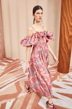 ULLA JOHNSON Izra Gown - Passionflower -ULLA JOHNSON ULLA JOHNSON Izra Gown PASSIONFLOWER 03