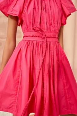 ULLA JOHNSON Jessa Dress - Orchid -ULLA JOHNSON ULLA JOHNSON Jessa Dress ORCHID 03