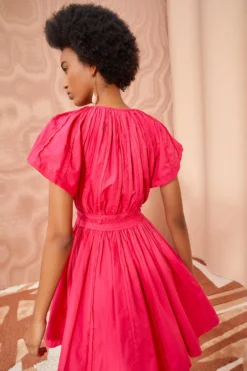 ULLA JOHNSON Jessa Dress - Orchid -ULLA JOHNSON ULLA JOHNSON Jessa Dress ORCHID 04