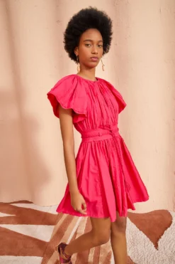 ULLA JOHNSON Jessa Dress - Orchid -ULLA JOHNSON ULLA JOHNSON Jessa Dress ORCHID 05