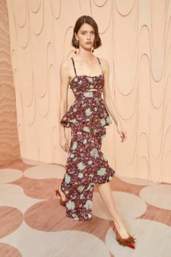 ULLA JOHNSON Josanna Gown - Heliotrope -ULLA JOHNSON ULLA JOHNSON Josanna Gown HELIOTROPE 0029