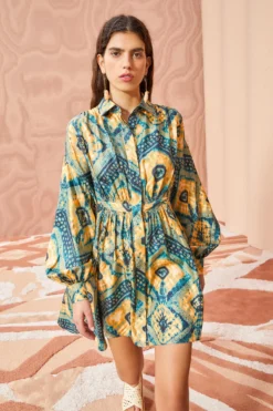 ULLA JOHNSON Jude Dress - Constellation -ULLA JOHNSON ULLA JOHNSON Jude Dress CONSTELLATION 03