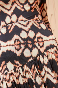 ULLA JOHNSON Kiera Skirt - Obsidian -ULLA JOHNSON ULLA JOHNSON Kiera Skirt OBSIDIAN 05