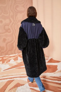 ULLA JOHNSON Killian Coat - Midnight -ULLA JOHNSON ULLA JOHNSON Killian Coat MIDNIGHT 0118