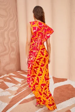 ULLA JOHNSON Lali Dress - Tigerlilly -ULLA JOHNSON ULLA JOHNSON Lali Dress TIGERLILLY 04