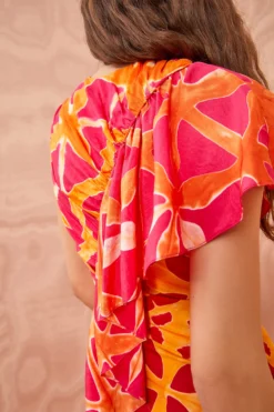 ULLA JOHNSON Lali Dress - Tigerlilly -ULLA JOHNSON ULLA JOHNSON Lali Dress TIGERLILLY 05