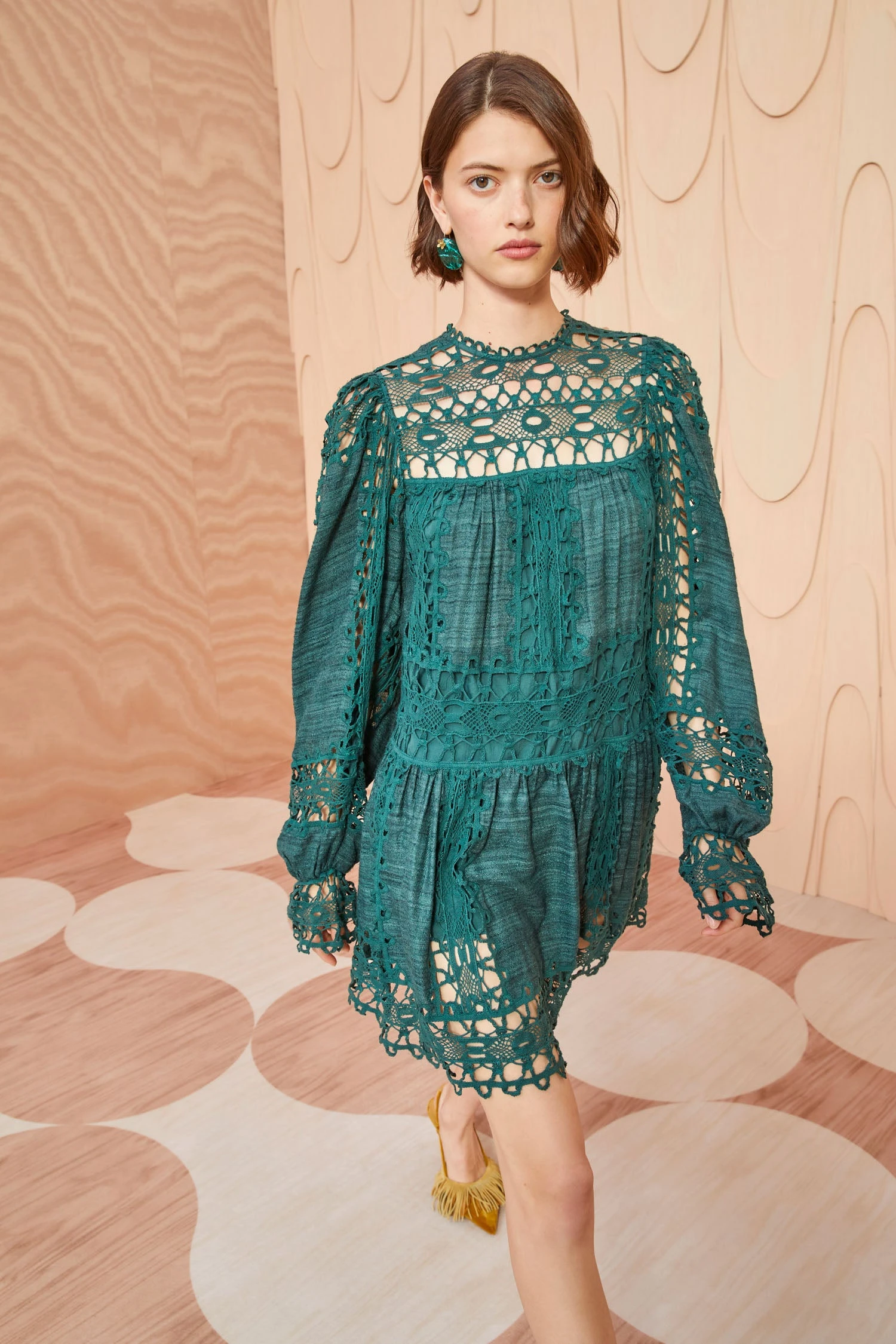 ULLA JOHNSON Lata Dress - Cypress 3 ULLA JOHNSON Lata Dress - Cypress - Image 3