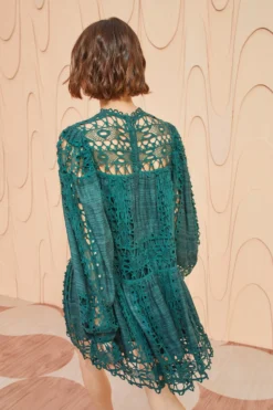 ULLA JOHNSON Lata Dress - Cypress 9 ULLA JOHNSON Lata Dress - Cypress -ULLA JOHNSON ULLA JOHNSON Lata Dress CYPRESS 0114