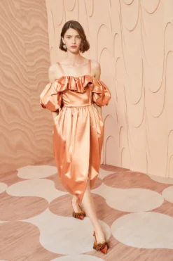 ULLA JOHNSON Lelita Dress - Copper