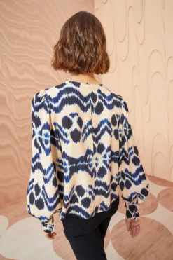 ULLA JOHNSON Lilliana Blouse - Nimbus 9 ULLA JOHNSON Lilliana Blouse - Nimbus -ULLA JOHNSON ULLA JOHNSON Lilliana Blouse NIMBUS 04