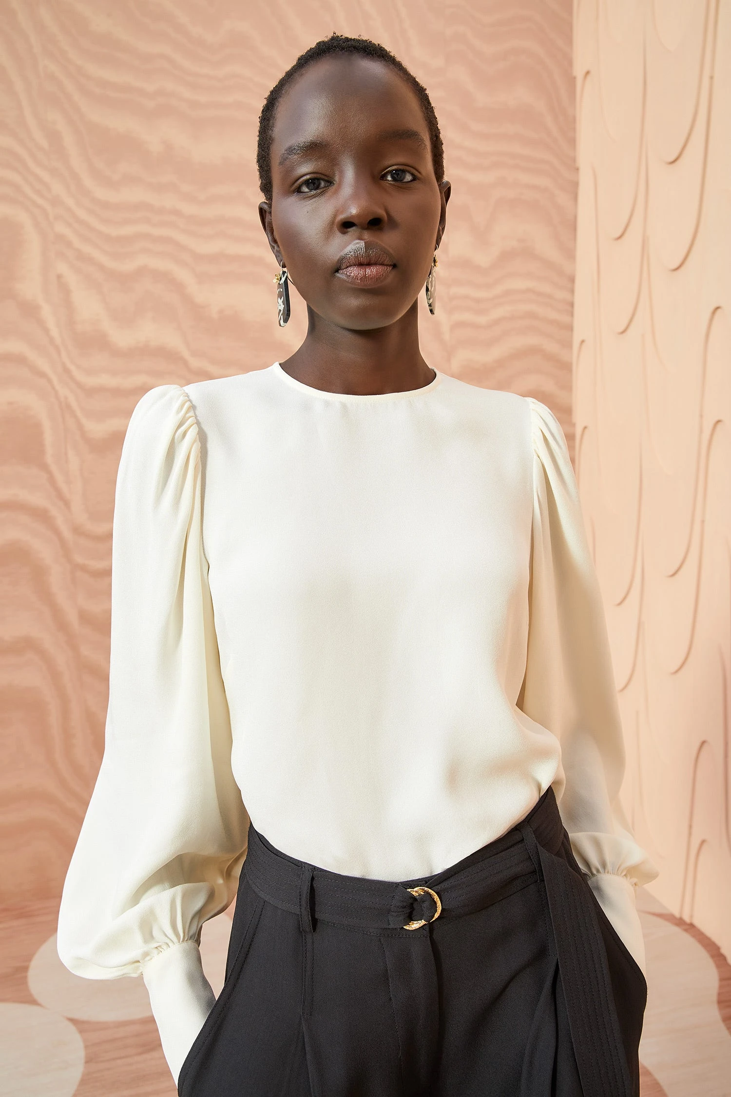 ULLA JOHNSON Lilliana Blouse - Pristine 2 ULLA JOHNSON Lilliana Blouse - Pristine - Image 2