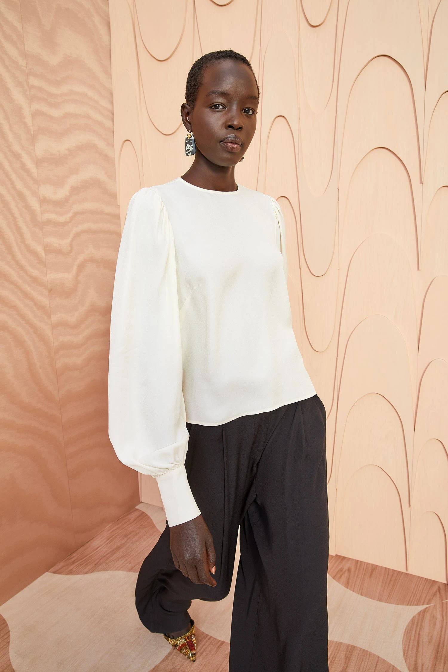 ULLA JOHNSON Lilliana Blouse - Pristine 1 ULLA JOHNSON Lilliana Blouse - Pristine