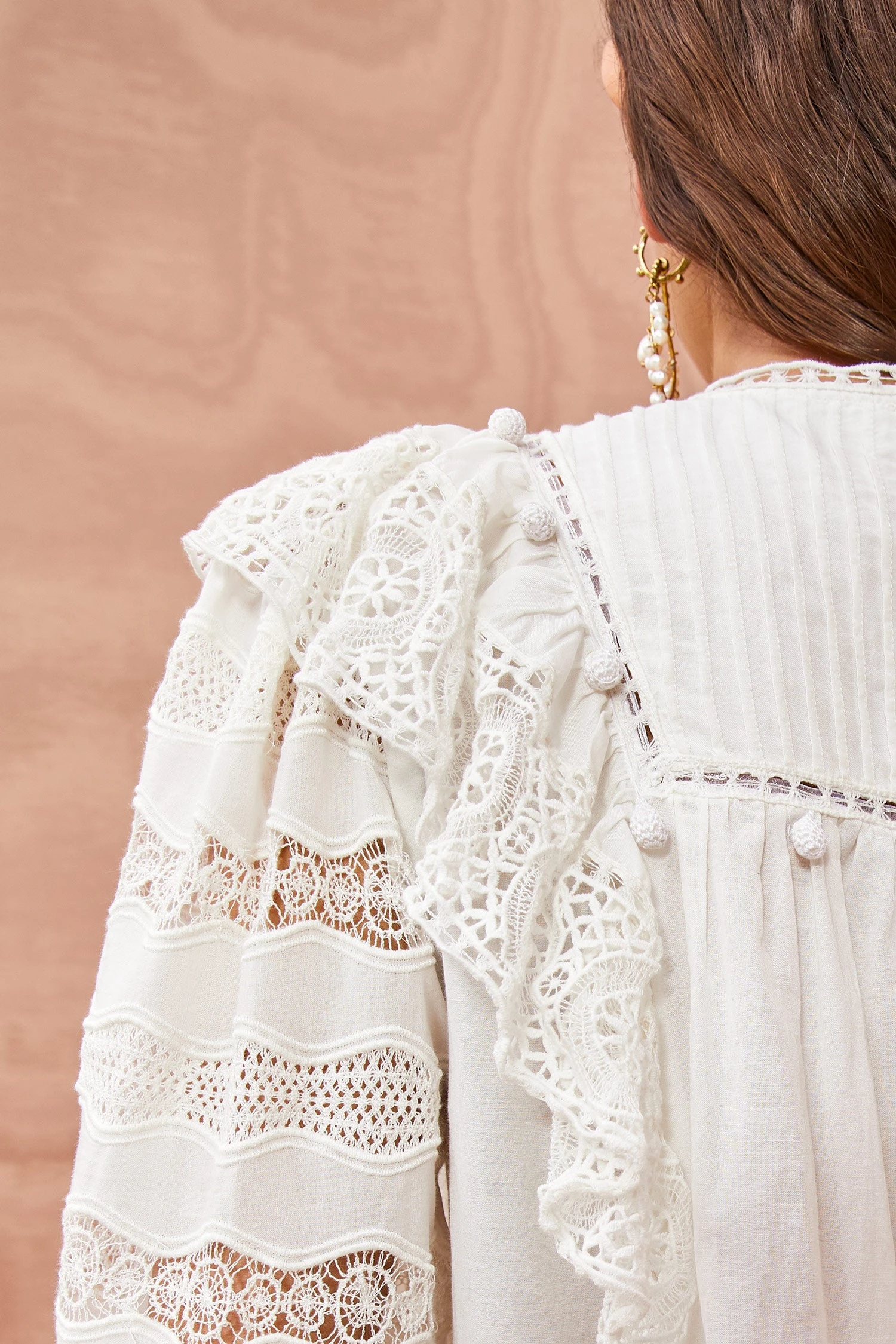 ULLA JOHNSON Lily Blouse - Pristine 2 ULLA JOHNSON Lily Blouse - Pristine - Image 2