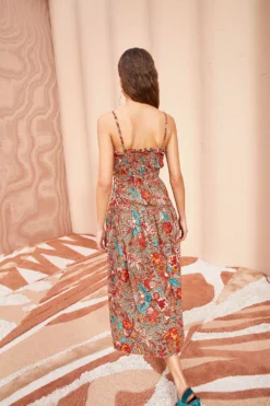 ULLA JOHNSON Lisbet Dress - Primrose -ULLA JOHNSON ULLA JOHNSON Lisbet Dress PRIMROSE 03