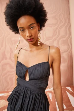 ULLA JOHNSON Lise Top - Noir -ULLA JOHNSON ULLA JOHNSON Lise Top NOIR 05