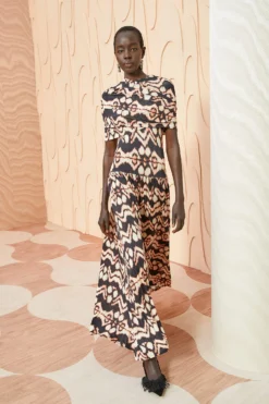 ULLA JOHNSON Livia Dress - Obsidian