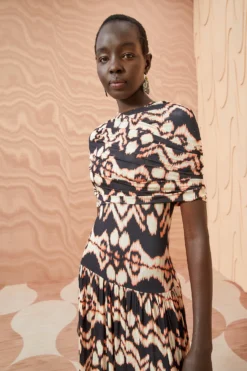 ULLA JOHNSON Livia Dress - Obsidian 9 ULLA JOHNSON Livia Dress - Obsidian -ULLA JOHNSON ULLA JOHNSON Livia Dress OBSIDIAN 03