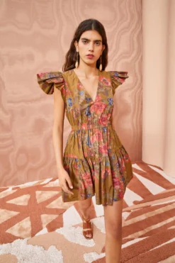 ULLA JOHNSON Loretta Dress - Bamboo