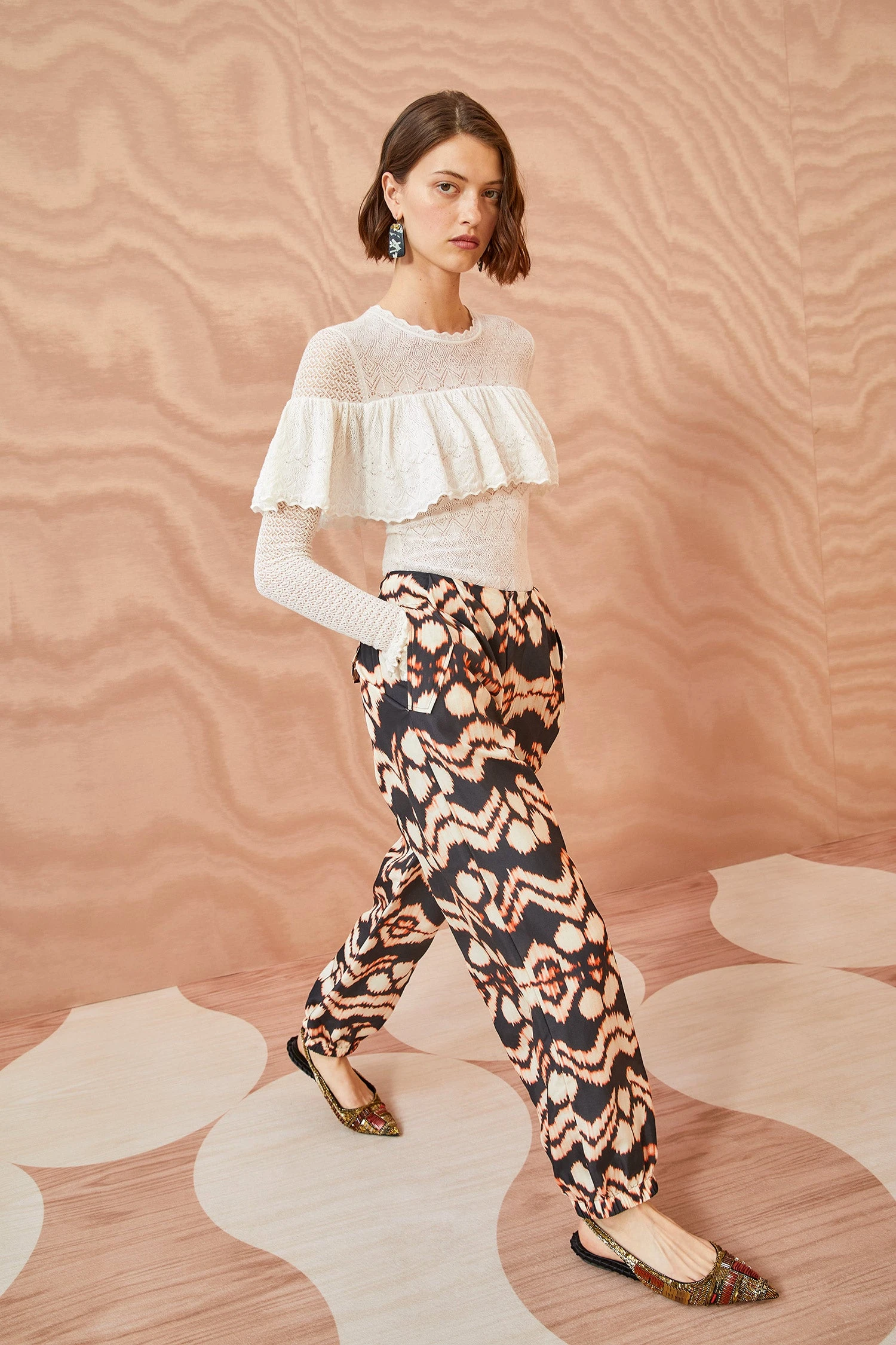 ULLA JOHNSON Lucinda Pant - Obsidian 4 ULLA JOHNSON Lucinda Pant - Obsidian - Image 4