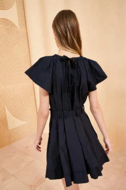 ULLA JOHNSON Mae Dress - Noir 8 ULLA JOHNSON Mae Dress - Noir -ULLA JOHNSON ULLA JOHNSON MAE DRESS NOIR 04