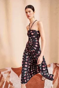 ULLA JOHNSON Marcella Dress - Nocturne 8 ULLA JOHNSON Marcella Dress - Nocturne -ULLA JOHNSON ULLA JOHNSON Marcella Dress NOCTURNE 03