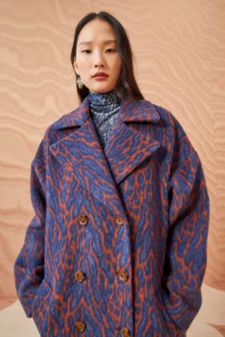 ULLA JOHNSON Marianna Coat - Ocelot -ULLA JOHNSON ULLA JOHNSON Marianna Coat OCELOT 0162