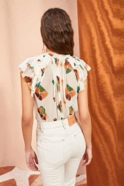 ULLA JOHNSON Marilyn Top - Aurora 8 ULLA JOHNSON Marilyn Top - Aurora -ULLA JOHNSON ULLA JOHNSON Marilyn Top AURORA 04