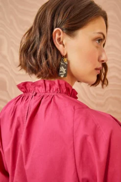 ULLA JOHNSON Marlie Blouse - Rosebud 8 ULLA JOHNSON Marlie Blouse - Rosebud -ULLA JOHNSON ULLA JOHNSON Marlie Blouse ROSEBUD 04