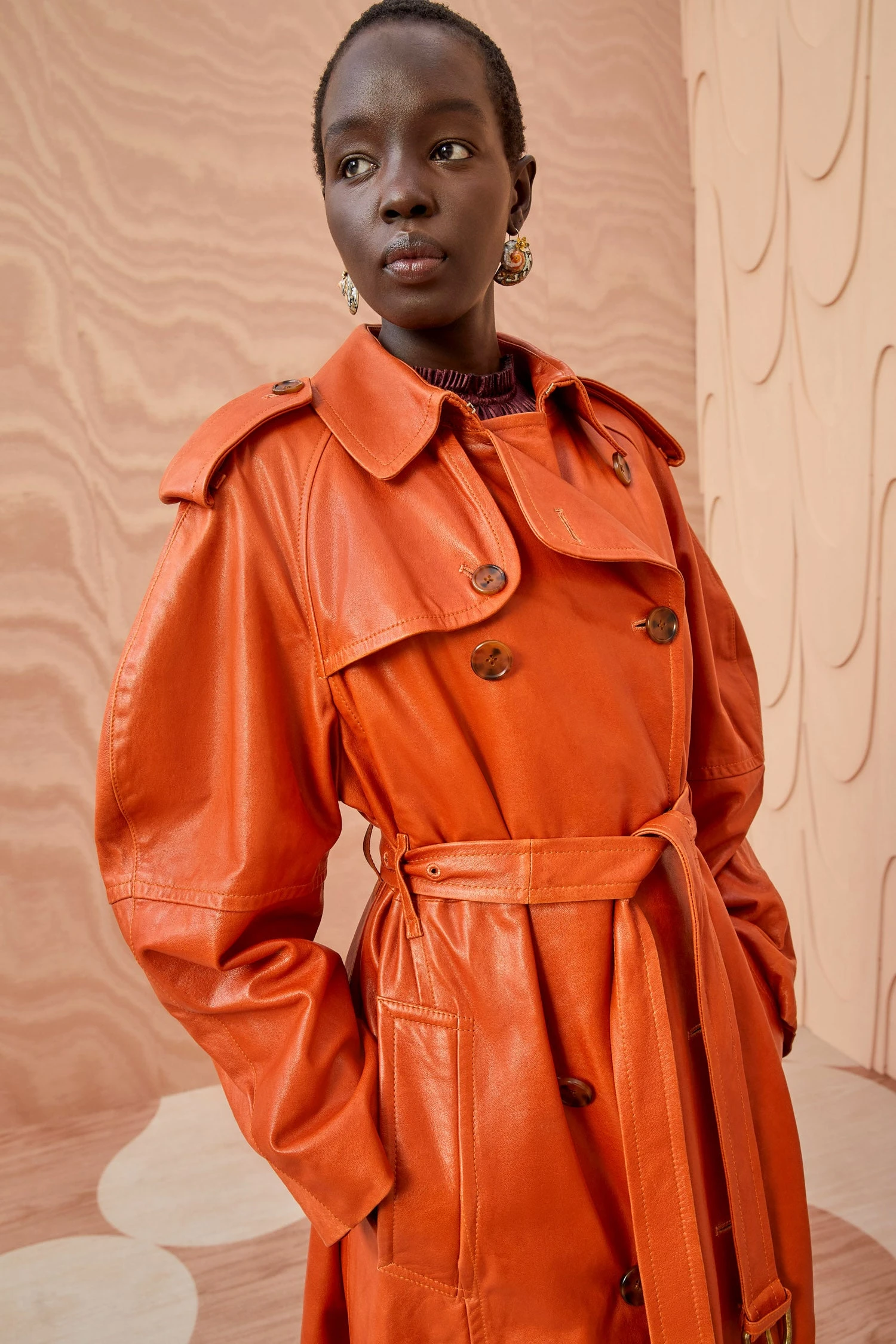 ULLA JOHNSON Marlowe Coat - Sierra 5 ULLA JOHNSON Marlowe Coat - Sierra - Image 5