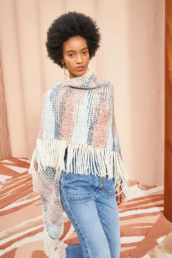 ULLA JOHNSON Martina Shawl - Canyon