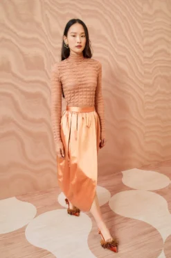 ULLA JOHNSON Maxine Skirt - Copper 11 ULLA JOHNSON Maxine Skirt - Copper -ULLA JOHNSON ULLA JOHNSON Maxine Skirt COPPER 0147