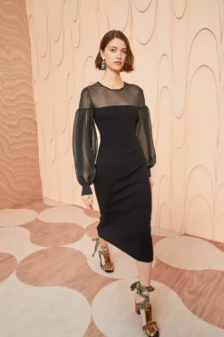 ULLA JOHNSON Milla Dress - Noir 7 ULLA JOHNSON Milla Dress - Noir -ULLA JOHNSON ULLA JOHNSON Milla Dress NOIR 0085