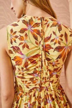 ULLA JOHNSON Mimi Dress - Lotus -ULLA JOHNSON ULLA JOHNSON Mimi Dress LOTUS 05