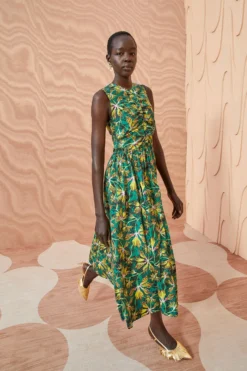 ULLA JOHNSON Mimi Dress - Tigerlily -ULLA JOHNSON ULLA JOHNSON Mimi Dress TIGERLILY 05