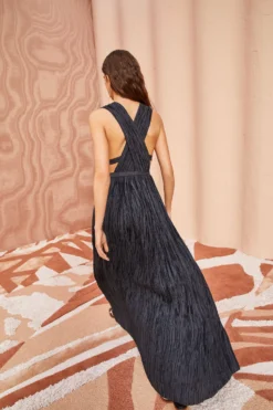 ULLA JOHNSON Mona Gown - Noir -ULLA JOHNSON ULLA JOHNSON Mona Gown NOIR 05