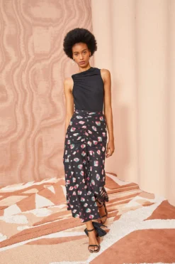 ULLA JOHNSON Nadira Skirt - Nocturne