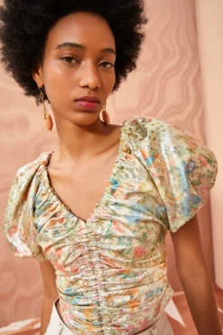 ULLA JOHNSON Nerida Top - Meadow 7 ULLA JOHNSON Nerida Top - Meadow -ULLA JOHNSON ULLA JOHNSON Nerida Top MEADOW 0039