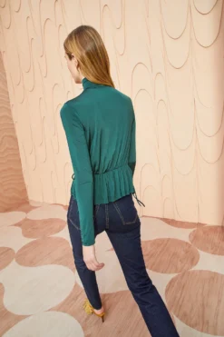 ULLA JOHNSON Nina Top - Cypress -ULLA JOHNSON ULLA JOHNSON Nina Top CYPRESS 04