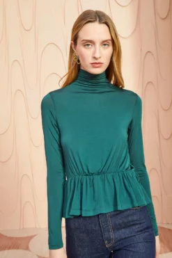 ULLA JOHNSON Nina Top - Cypress -ULLA JOHNSON ULLA JOHNSON Nina Top CYPRESS 05