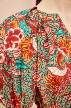 ULLA JOHNSON Olina Dress - Primrose -ULLA JOHNSON ULLA JOHNSON OLINA DRESS PRIMROSE 02