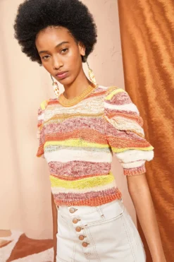 ULLA JOHNSON Odie Top - Agate -ULLA JOHNSON ULLA JOHNSON Odie Top AGATE 03